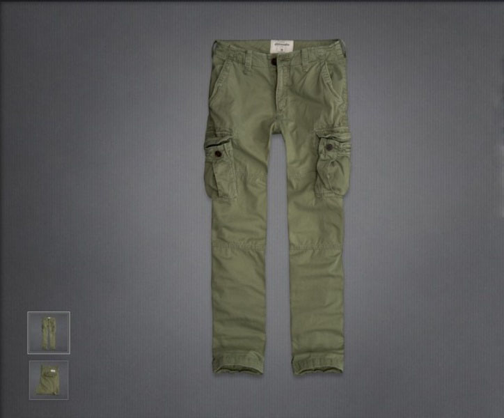 Abercrombie Fitch Hombres Chinos Pantalones AF7412